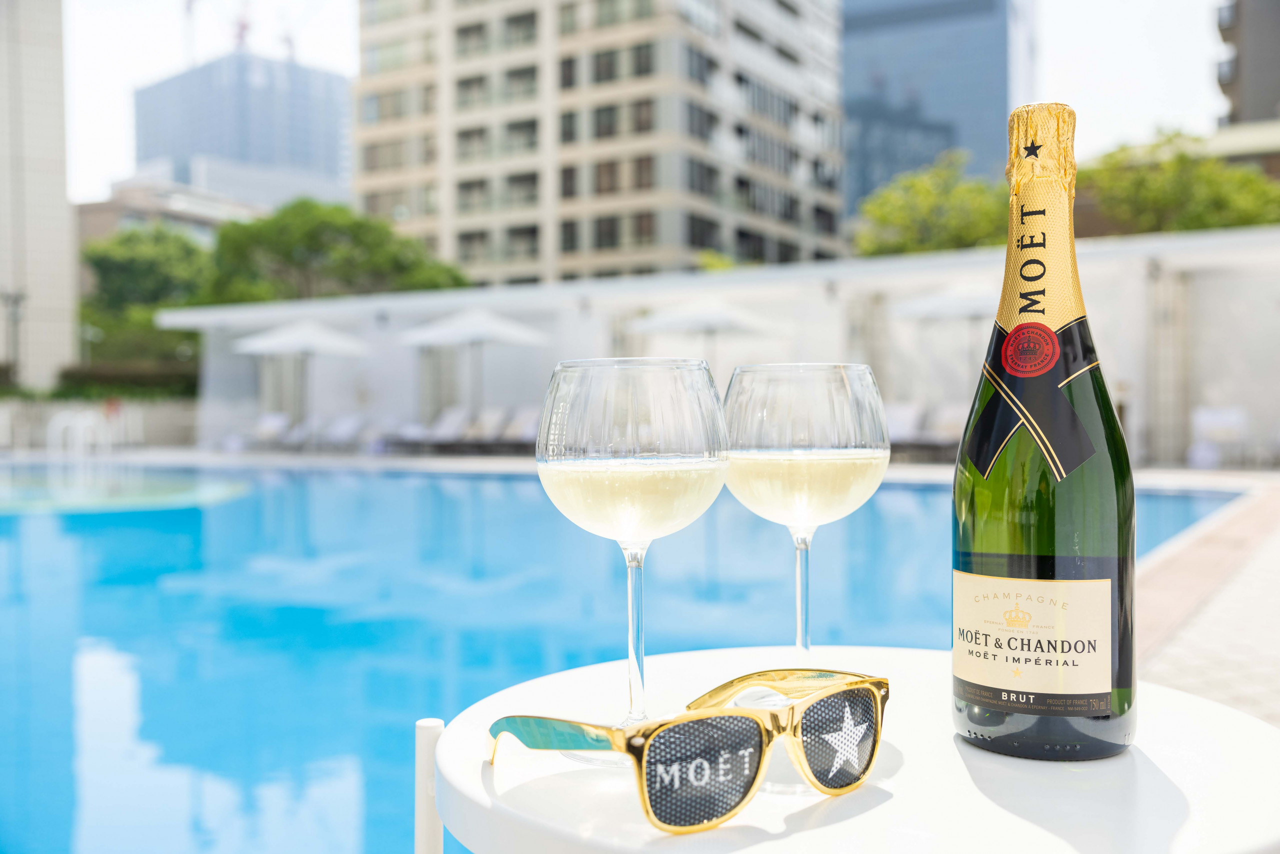 Poolside Lounge with Moët & Chandon